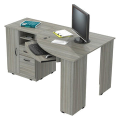 Inval America Corner Computer Desk ET-4415 - My Home Office Store