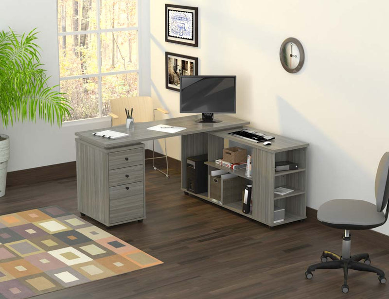Inval America Computer Workstation ET-4515 - My Home Office Store