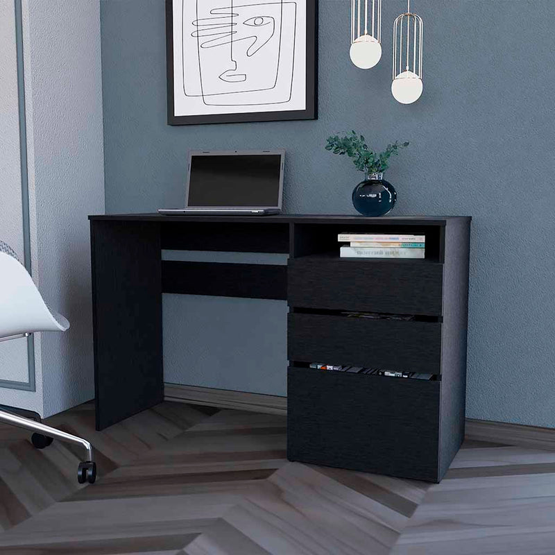 FM Furniture Louisiana Computer Desk with three drawers - My Home Office Store