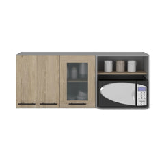 Depot E-Shop Blade Wall Cabinet, Rack, Glass Cabinet, Double Door DE-MGR7957 - My Home Office Store