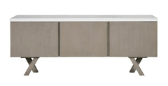 Unique Grey Mills Sideboard Concrete Top MILL-4502