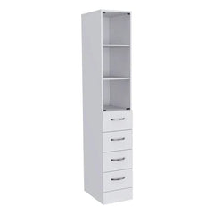 FM Furniture Preston Linen Cabinet FM6479MLB - My Home Office Store