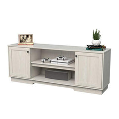 Inval America Inval TV Stand, Washed Oak MTV-22519 - My Home Office Store