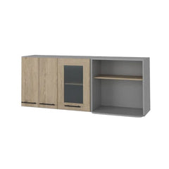 FM Furniture Everly Wall Cabinet FM7957MGR - My Home Office Store