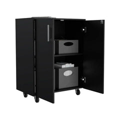 FM Furniture Lewis Cabinet Storage Base FM6773BBN - My Home Office Store