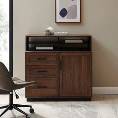 Walker Edison 40" 3-drawer Wood Secretary Desk