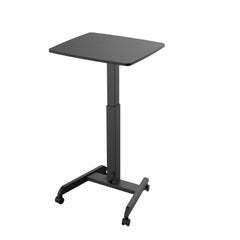 Kantek Mobile Height Adjustable Sit to Stand, Black - NEW STS300B - My Home Office Store
