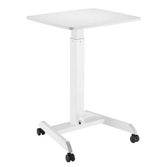 Kantek Mobile Height Adjustable Sit to Stand, White - NEW STS300W - My Home Office Store