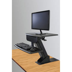 Kantek Desk Clamp Sit to Stand, STS800(W) - My Home Office Store