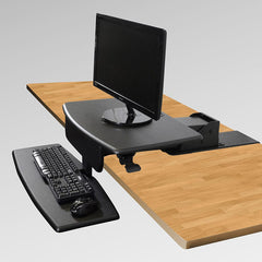 Kantek Desk Clamp Sit to Stand, STS800(W) - My Home Office Store