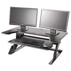 Kantek Desktop Riser Workstation Sit to Stand, STS900(W) - My Home Office Store