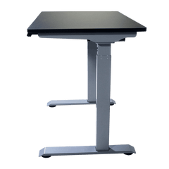 Victor High Rise Height Adjustable Electric Full Standing Desk - 3ft. Wide DC830B(W) - My Home Office Store