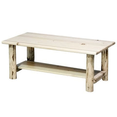 Montana Collection Coffee Table w/ Shelf - My Home Office Store
