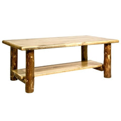 Glacier Country Collection Coffee Table w/ Shelf MWGCCTN - My Home Office Store