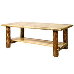 Glacier Country Collection Coffee Table w/ Shelf MWGCCTN - My Home Office Store
