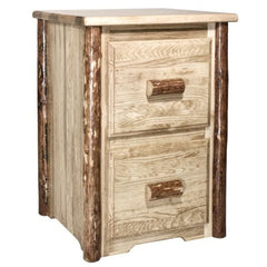 Glacier Country Collection 2 Drawer File Cabinet MWGCFC2 - My Home Office Store