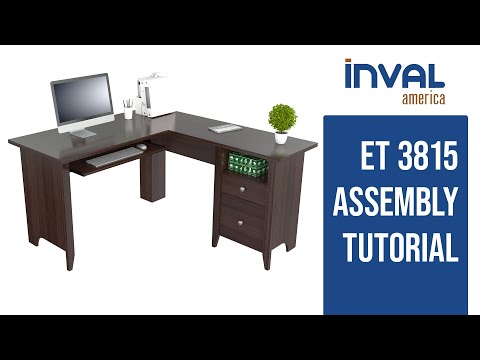 Inval America Computer Writing Desk ET-3815
