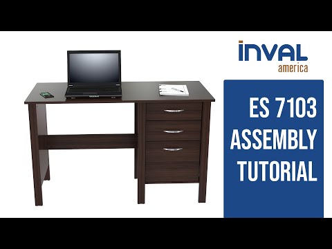 Inval America Writing Desk ES-7103