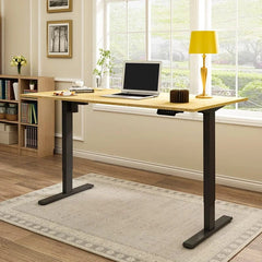 Flexispot Standard Standing Desk (E2) Chipboard Maple
